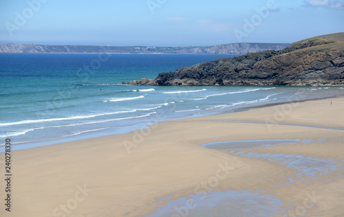 Strand an der Crozon-Halbinsel, Bretagne