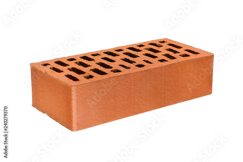 Obraz na płótnie Red brick isolated w salonie