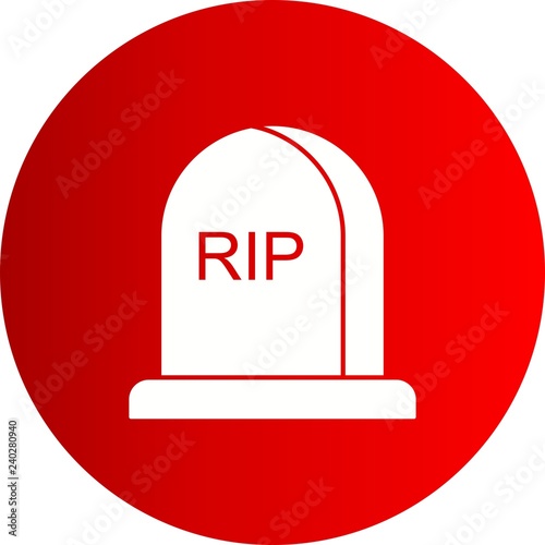 vector grave icon