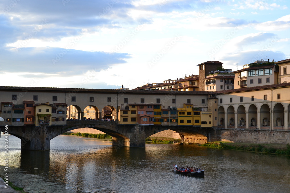 Buildings and streets of Florence