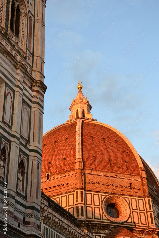 Fototapeta premium Buildings and streets of Florence