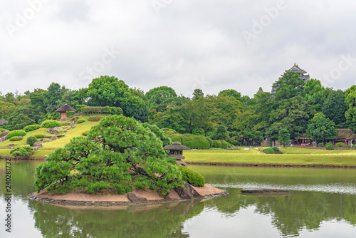 Fototapeta Naklejka Na Ścianę i Meble -  岡山後楽園の風景