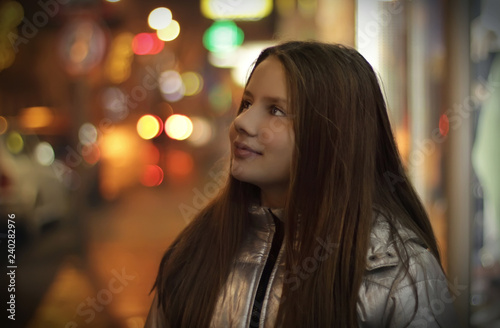 Portrait of a young girl