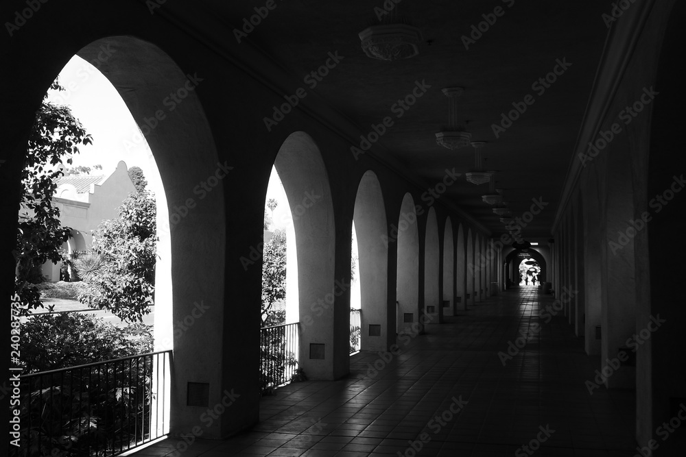 Archways at the Prado at Balboa Park San Diego