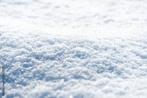 white background, snow texture © donikz