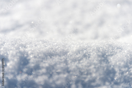 white background, snow texture © donikz