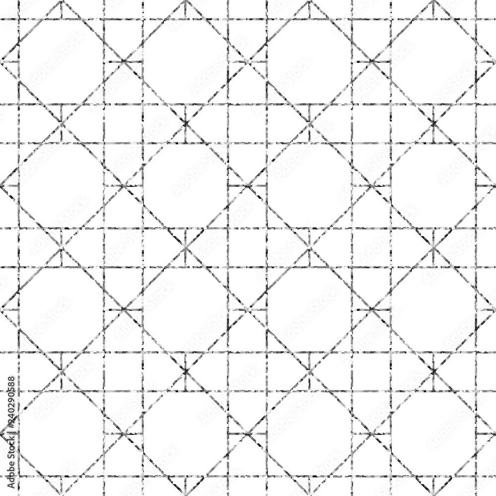 Naklejka premium Geometric background with rhombus. Abstract geometric pattern. Golden texture.Vector seamless geometric pattern.