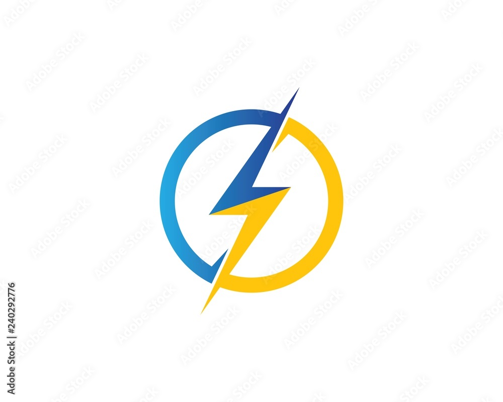 flash power of energy and electric illustration flash power of energy and electric illustration