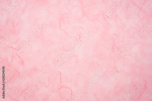 light pink, textured mulberry paper