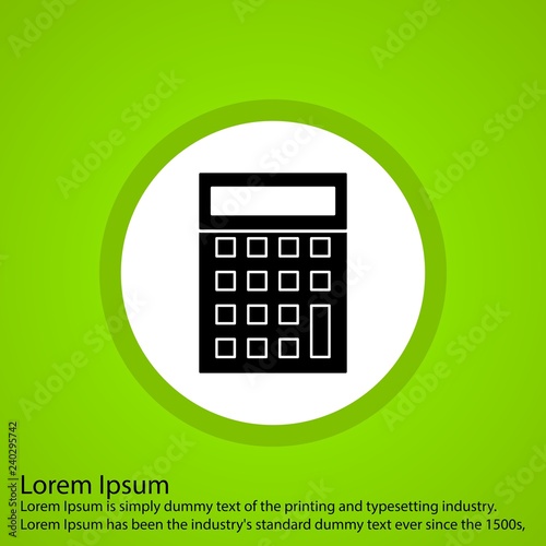 vector calculator icon