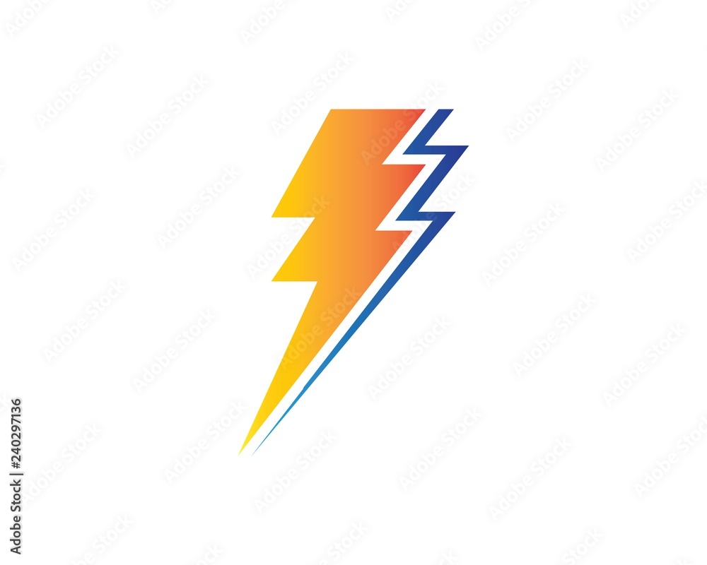 flash power of energy and electric illustration flash power of energy and electric illustration