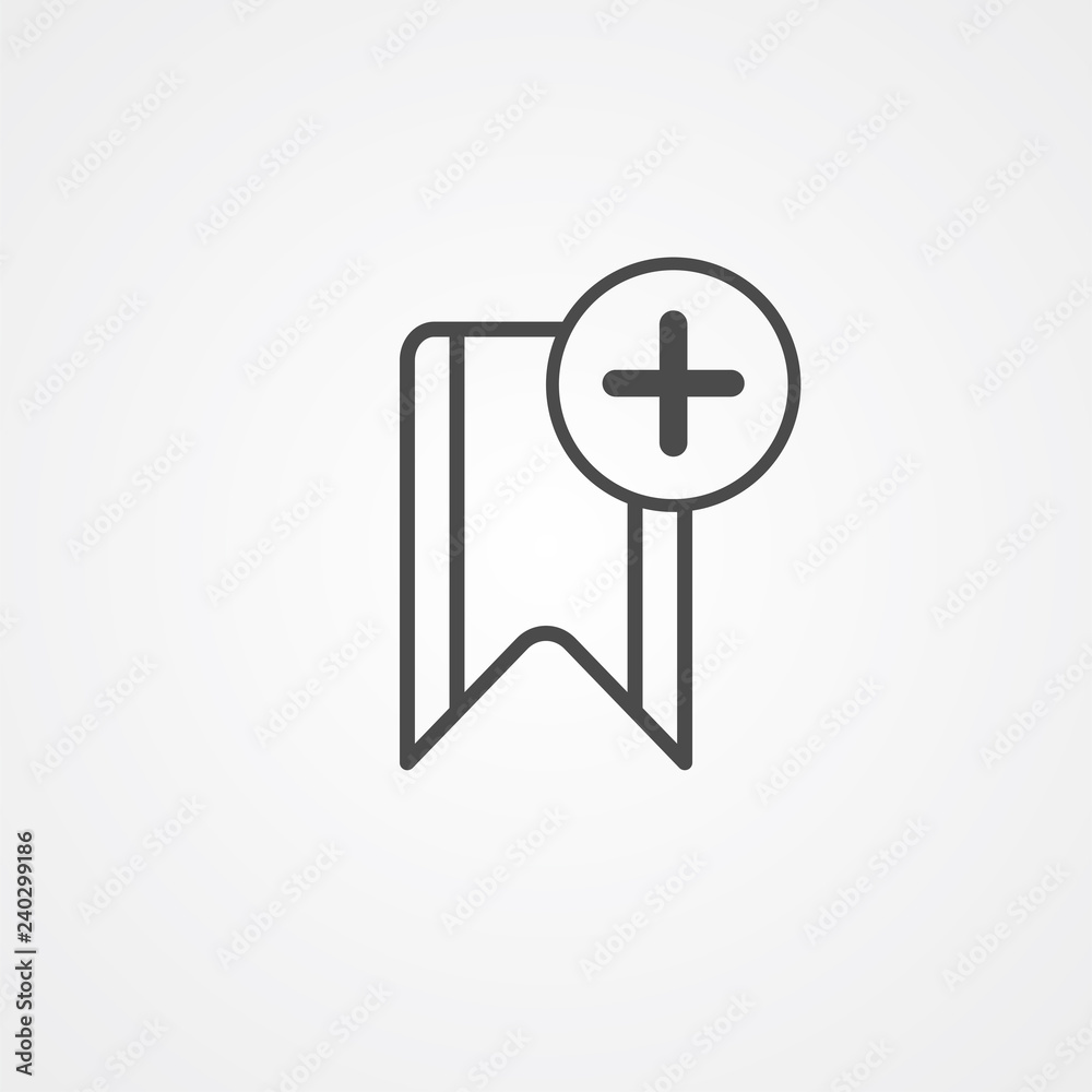 Bookmark vector icon sign symbol Bookmark vector icon sign symbol
