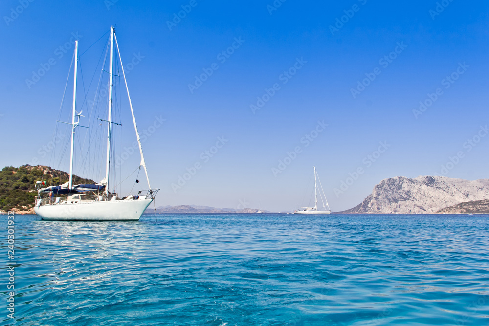 Fototapeta premium Meerlandschaft auf Sardienien