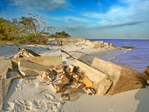 Fotografija Gulf Islands National Seashore Scenery