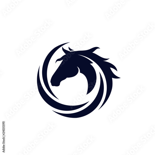 horse logo template