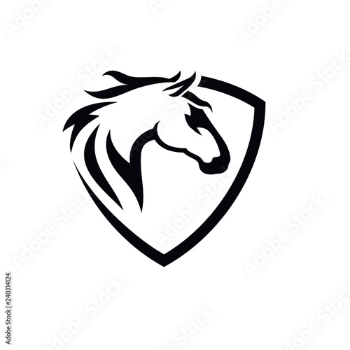 horse logo template