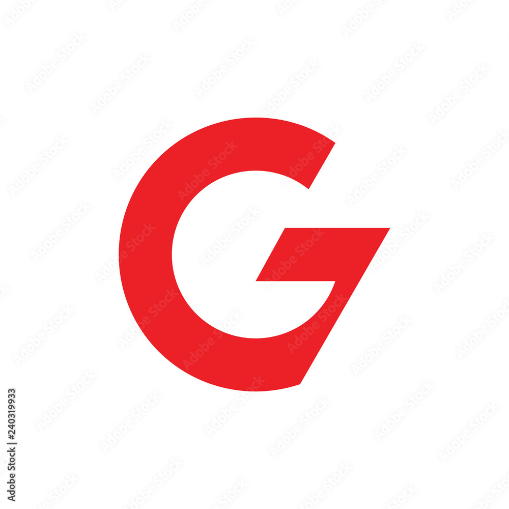 letter g geometric arrow up logo vector letter g geometric arrow up logo vector