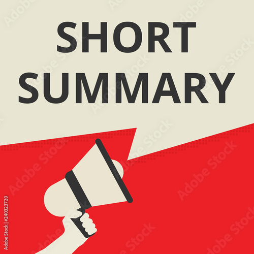 Word writing text Short Summary Motivational Call.