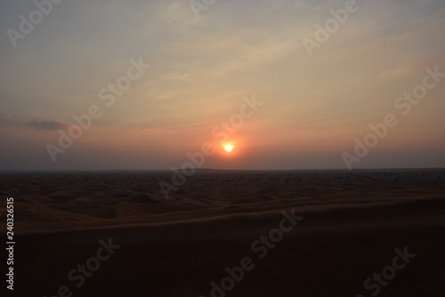 Fototapeta Naklejka Na Ścianę i Meble -  Sharjah desert area, one of the most visited places for Off-roading by off roaders