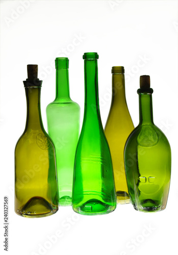 Empty Wine Bottles