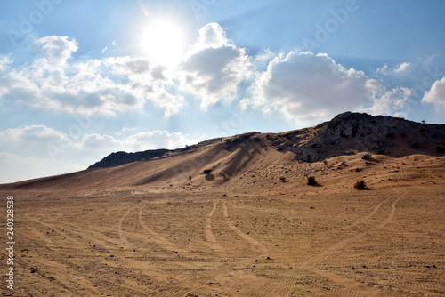 Sharjah desert area, one of the most visited places for Off-roading by off roaders