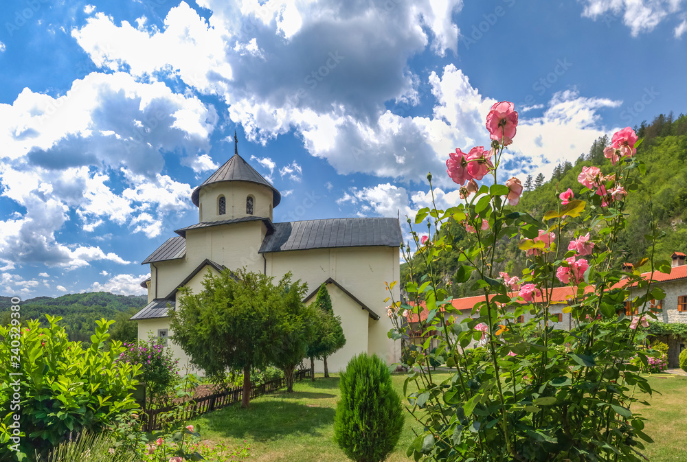 Moraca Monastery in Montenegro
