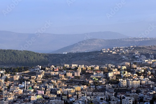 Panorama of Nazareth; city - Nazareth, country - Israel, date - 12/11/2018