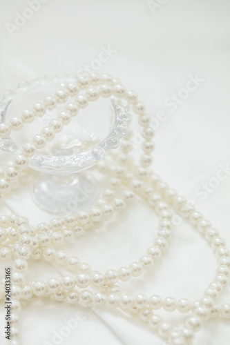 真珠の宝石（背景用,デザイン用）