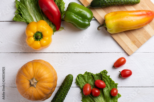 healthy vegetables, ingredients for vegan soup