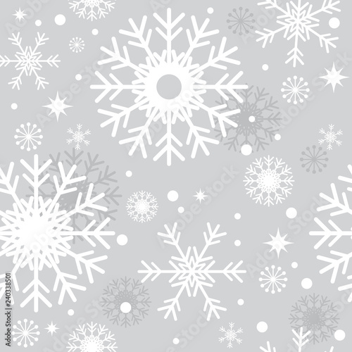 Ilvery seamless Christmas pattern