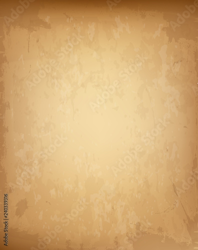 aged paper parchment papyrus with empty copy space for text.