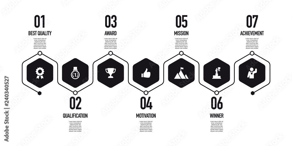 AWARD & SUCCESS INFOGRAPHIC CONCEPT AWARD & SUCCESS INFOGRAPHIC CONCEPT