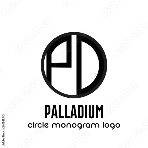 Monogramma logo business emblema logotipo identità simbolo azienda lettere segno