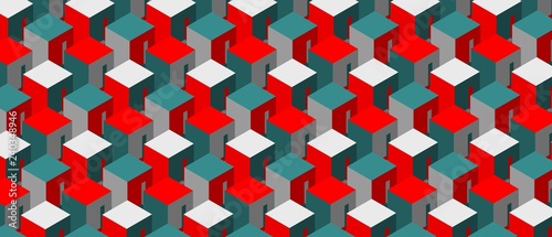 isometric background pattern