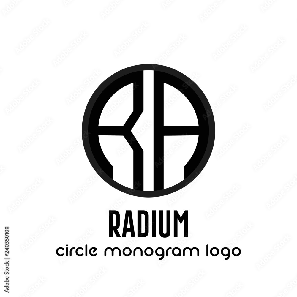 Identità simbolo business logo monogramma logotipo emblema concetto segno geometrico
