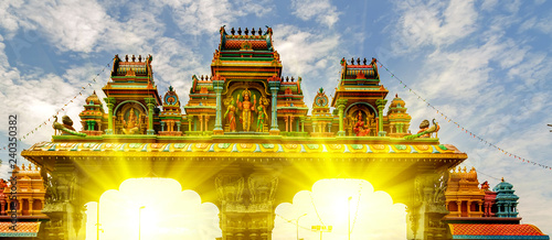 Canvas Print Sun statue in Batu Caves Kuala Lumpur, Malaysia