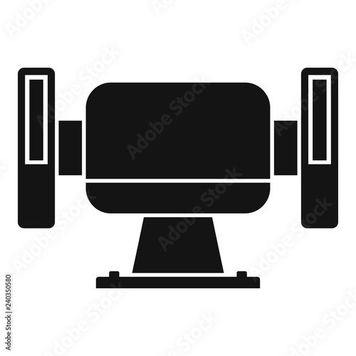 Polish miter icon. Simple illustration of polish miter vector icon for web design isolated on white background