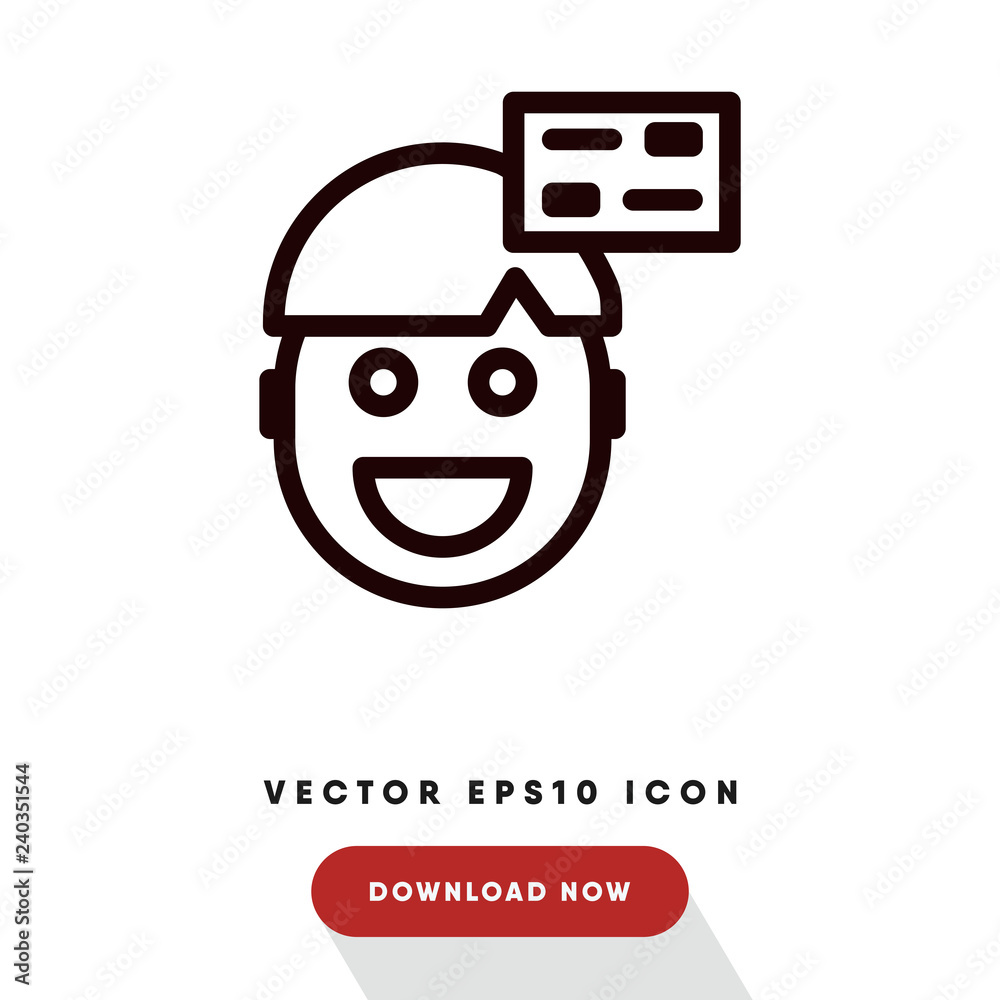 Dialogue vector icon Dialogue vector icon