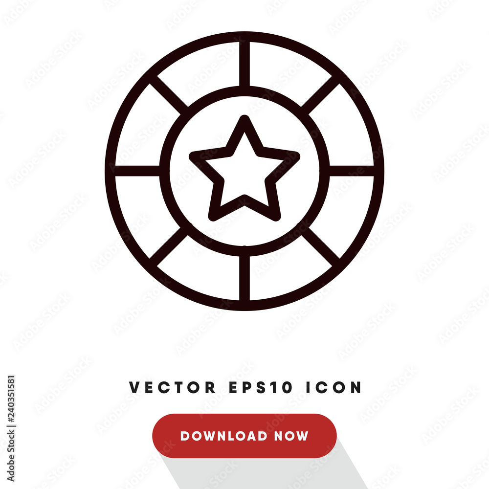 Star vector icon Star vector icon