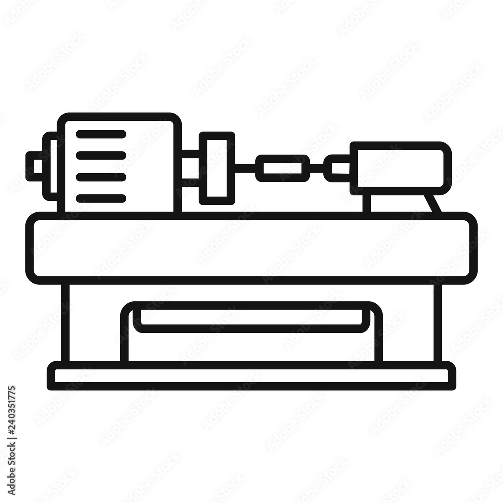 Trim carpentry icon. Outline trim carpentry vector icon for web design isolated on white background Trim carpentry icon. Outline trim carpentry vector icon for web design isolated on white background