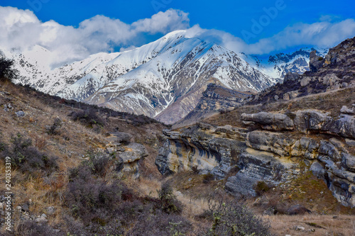 view of mountains