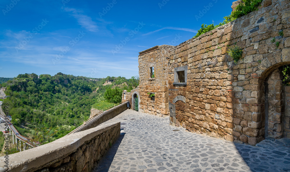 Obraz premium Walls of Civita di Bagnoregio
