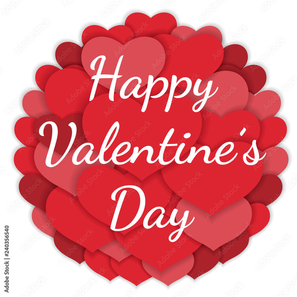 Naklejka premium バレンタインデー/ブライダル ハートの背景