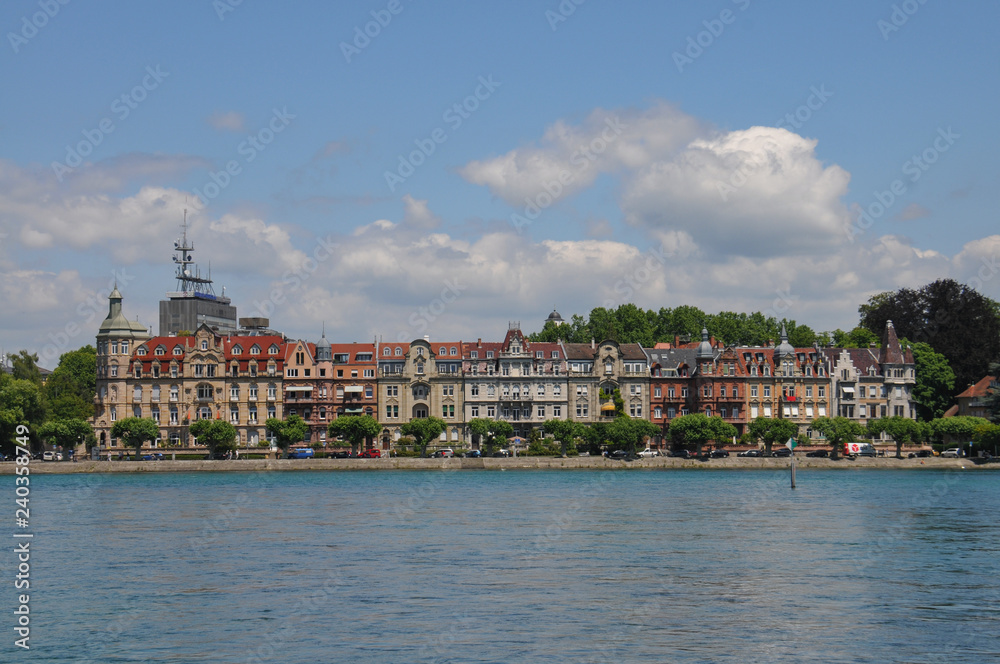 View of Constance at Bodensee