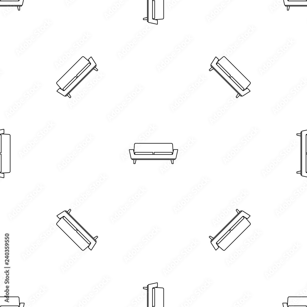 Soft sofa icon. Outline illustration of soft sofa vector icon for web design isolated on white background Soft sofa icon. Outline illustration of soft sofa vector icon for web design isolated on white background