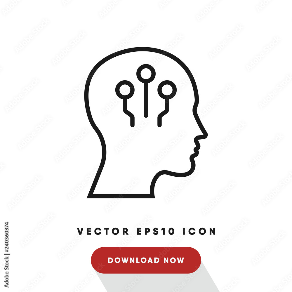 Neurology vector icon Neurology vector icon