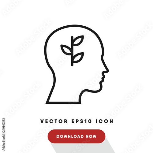 Psychology vector icon