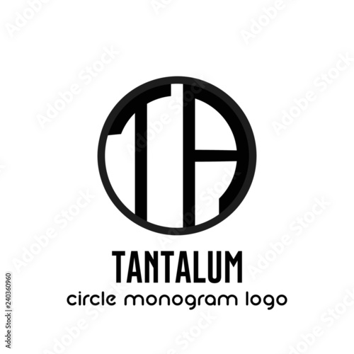 Azienda insegna geometrico monogramma emblema logo monocromatico compagnia nome business simbolo identità