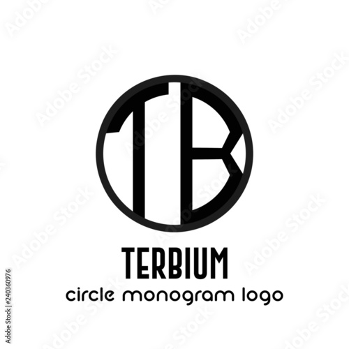 Monogramma emblema logotipo business compagnia simbolo identità logo geometrico cerchio
