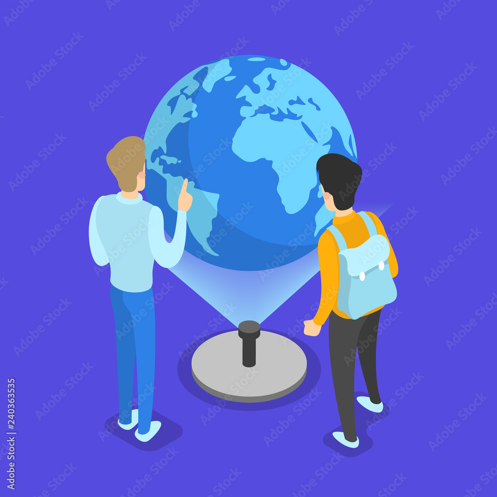 Knowledge and education concept. People learning online Knowledge and education concept. People learning online